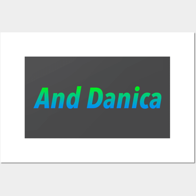 Danica 1 Wall Art by CinemaShelf